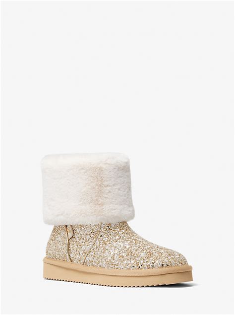 michael kors glitter jurk|Julia Glitter Embellished TK Boot .